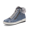 Blue & Grey Faux Fur