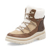 Brown & Cream Shearling