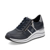 Blue & Silver Zip