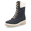Blue & Cream Shearling