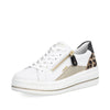 White & Leopard Print
