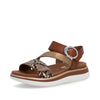 Brown & Snake Print