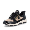 Black & Beige Patent