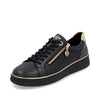 Black & Gold Zip