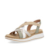 Green & Beige Multi Strap