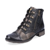 Black & Pewter Metallic